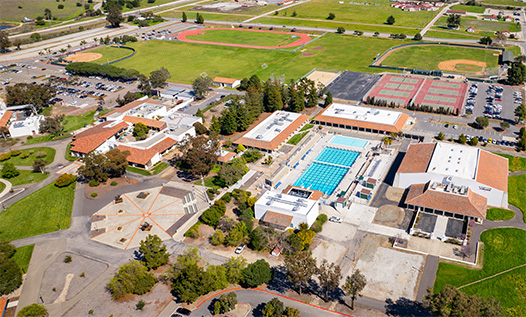 Aerial of San Luis Obispo campus