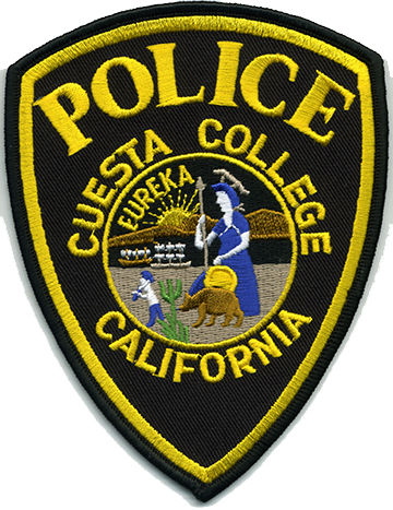 Cuesta College Police Patch Cuesta College Police Patch