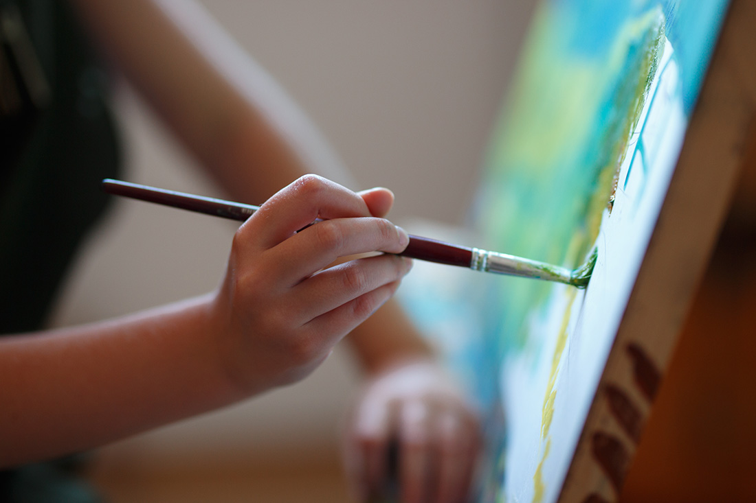 Painting on canvas